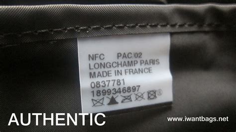 reconnaitre contrefaçon roseau longchamp